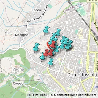 Mappa Via Enrico de Nicola, 28845 Domodossola VB, Italia (0.25833)
