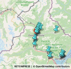 Mappa Via Enrico de Nicola, 28845 Domodossola VB, Italia (14.40895)