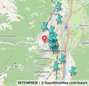 Mappa Via Enrico de Nicola, 28845 Domodossola VB, Italia (1.54846)