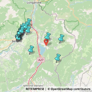 Mappa Via Fratelli Bandiera, 32016 Farra D'Alpago BL, Italia (9.352)