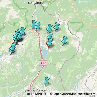Mappa VIA, 32016 Farra D'Alpago BL, Italia (9.412)