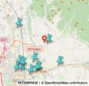 Mappa 33040 Povoletto UD, Italia (5.0425)