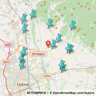Mappa 33040 Povoletto UD, Italia (4.40429)