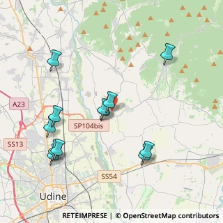 Mappa 33040 Povoletto UD, Italia (4.23583)