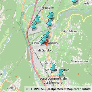 Mappa Via dell'Ora del Garda, 38100 Trento TN, Italia (1.99818)
