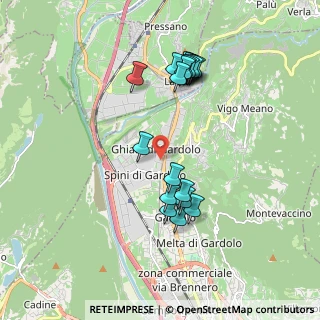 Mappa Via dell'Ora del Garda, 38100 Trento TN, Italia (1.7955)