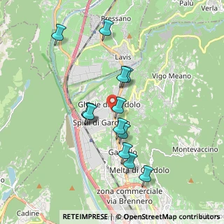 Mappa Via dell'Ora del Garda, 38100 Trento TN, Italia (1.65462)