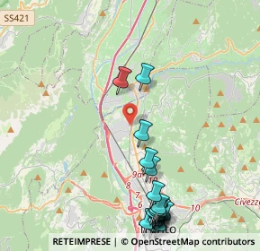 Mappa Via dell'Ora del Garda, 38100 Trento TN, Italia (5.21789)