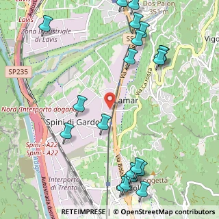 Mappa Via dell'Ora del Garda, 38100 Trento TN, Italia (1.394)