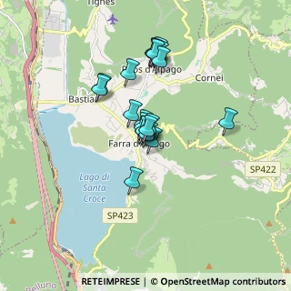 Mappa Via Fratelli Bandiera, 32016 Alpago BL, Italia (1.25)