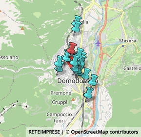 Mappa Via Innocenzo papà IX, 28845 Domodossola VB, Italia (0.888)