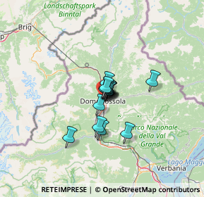 Mappa Via Innocenzo papà IX, 28845 Domodossola VB, Italia (5.86267)