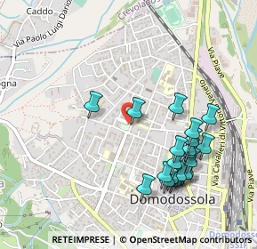 Mappa Via Innocenzo papà IX, 28845 Domodossola VB, Italia (0.5025)