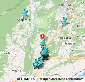 Mappa Localita' Seghe De Villa, 32036 Sedico BL, Italia (1.9725)