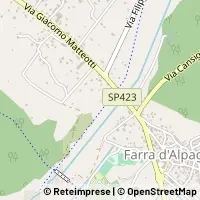 Mapa Alpago