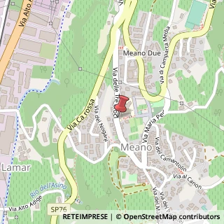 Mappa Via delle Tre Croci, 46, 38121 Trento, Trento (Trentino-Alto Adige)