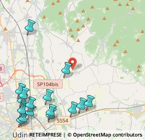 Mappa Via Faedis, 33040 Povoletto UD, Italia (5.98625)