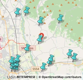 Mappa Via Faedis, 33040 Povoletto UD, Italia (5.69706)