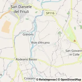 Mappa Rive d'Arcano