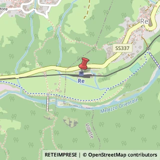 Mappa 28856 Re VB, Italia, 28856 Re, Verbano-Cusio-Ossola (Piemonte)