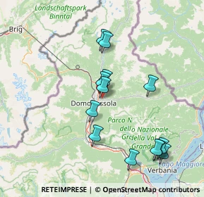 Mappa Via Creggio, 28859 Trontano VB, Italia (14.82462)