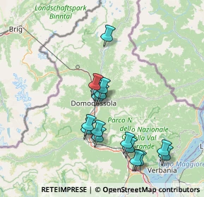 Mappa Via Creggio, 28859 Trontano VB, Italia (13.85813)