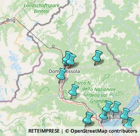 Mappa Via Creggio, 28859 Trontano VB, Italia (17.294)