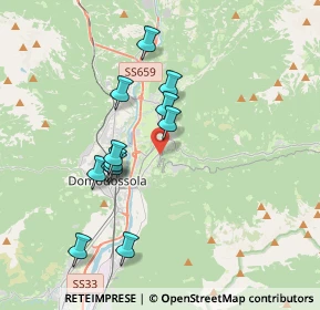 Mappa Via Creggio, 28859 Trontano VB, Italia (3.26167)