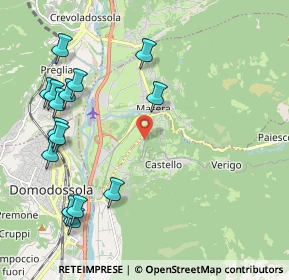 Mappa Via Creggio, 28859 Trontano VB, Italia (2.468)