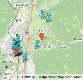 Mappa Via Creggio, 28859 Trontano VB, Italia (2.5255)