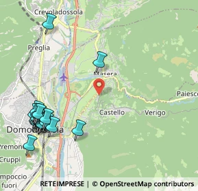 Mappa Via Creggio, 28859 Trontano VB, Italia (2.67944)