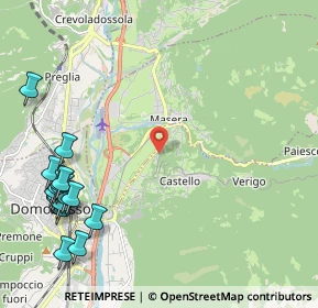 Mappa Via Creggio, 28859 Trontano VB, Italia (2.92056)
