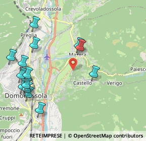 Mappa Via Creggio, 28859 Trontano VB, Italia (2.47429)