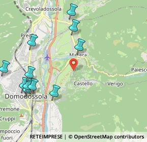 Mappa Via Creggio, 28859 Trontano VB, Italia (2.47273)