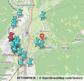 Mappa Via Creggio, 28859 Trontano VB, Italia (2.5685)