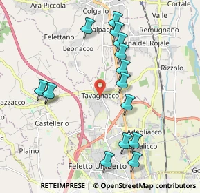 Mappa Piazza di Prampero B., 33010 Tavagnacco UD, Italia (2.03133)