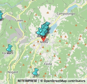 Mappa Via dei caduti, 38042 Baselga di Piné TN, Italia (2.0555)