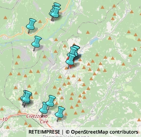 Mappa Via dei caduti, 38042 Baselga di Piné TN, Italia (4.2175)