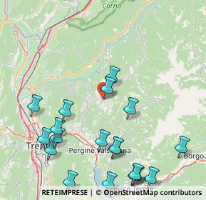 Mappa Via dei caduti, 38042 Baselga di Piné TN, Italia (10.14368)