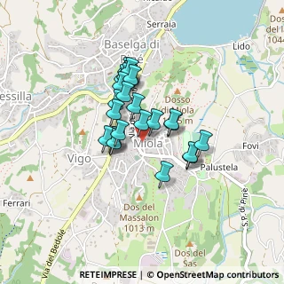 Mappa Via dei caduti, 38042 Baselga di Piné TN, Italia (0.32143)