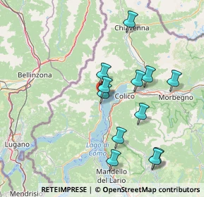 Mappa 22014 Dongo CO, Italia (14.60917)