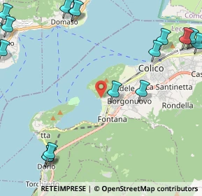 Mappa Via Montecchio Sud, 23823 Colico LC, Italia (3.376)