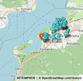 Mappa Via Montecchio Sud, 23823 Colico LC, Italia (1.6545)