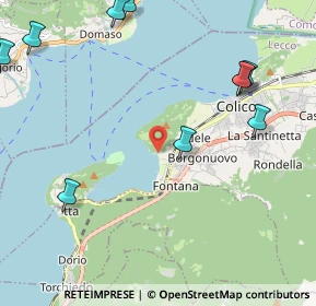 Mappa Via Montecchio Sud, 23823 Colico LC, Italia (2.91818)