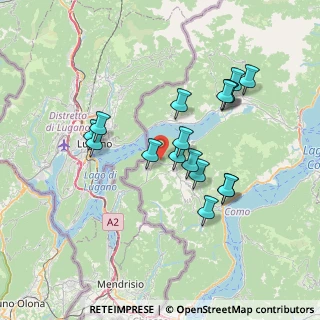 Mappa 22020 Alta Valle Intelvi CO, Italia (6.55529)