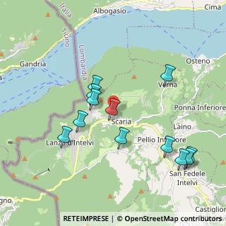 Mappa 22020 Alta Valle Intelvi CO, Italia (1.94333)