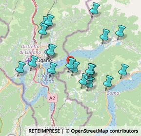 Mappa Viale Guglielmo Poletti, 22024 Lanzo D'intelvi CO, Italia (7.3045)