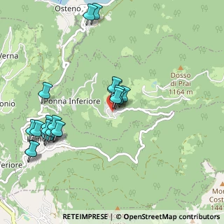 Mappa Via Trento, 22020 Ponna CO, Italia (1.1)