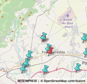 Mappa Via Puccini, 33074 Fontanafredda PN, Italia (5.34)