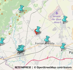 Mappa Via Puccini, 33074 Fontanafredda PN, Italia (5.70583)